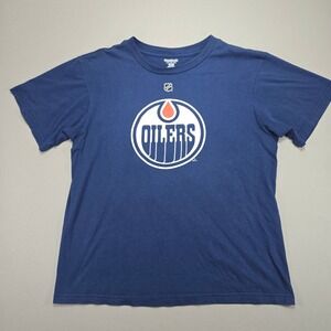 Reebok NHL Edmonton‎ Oilers Nugent-Hopkins #93 Hockey T-Shirt Men's Large